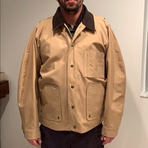 Filson tin cloth jacket with liner
